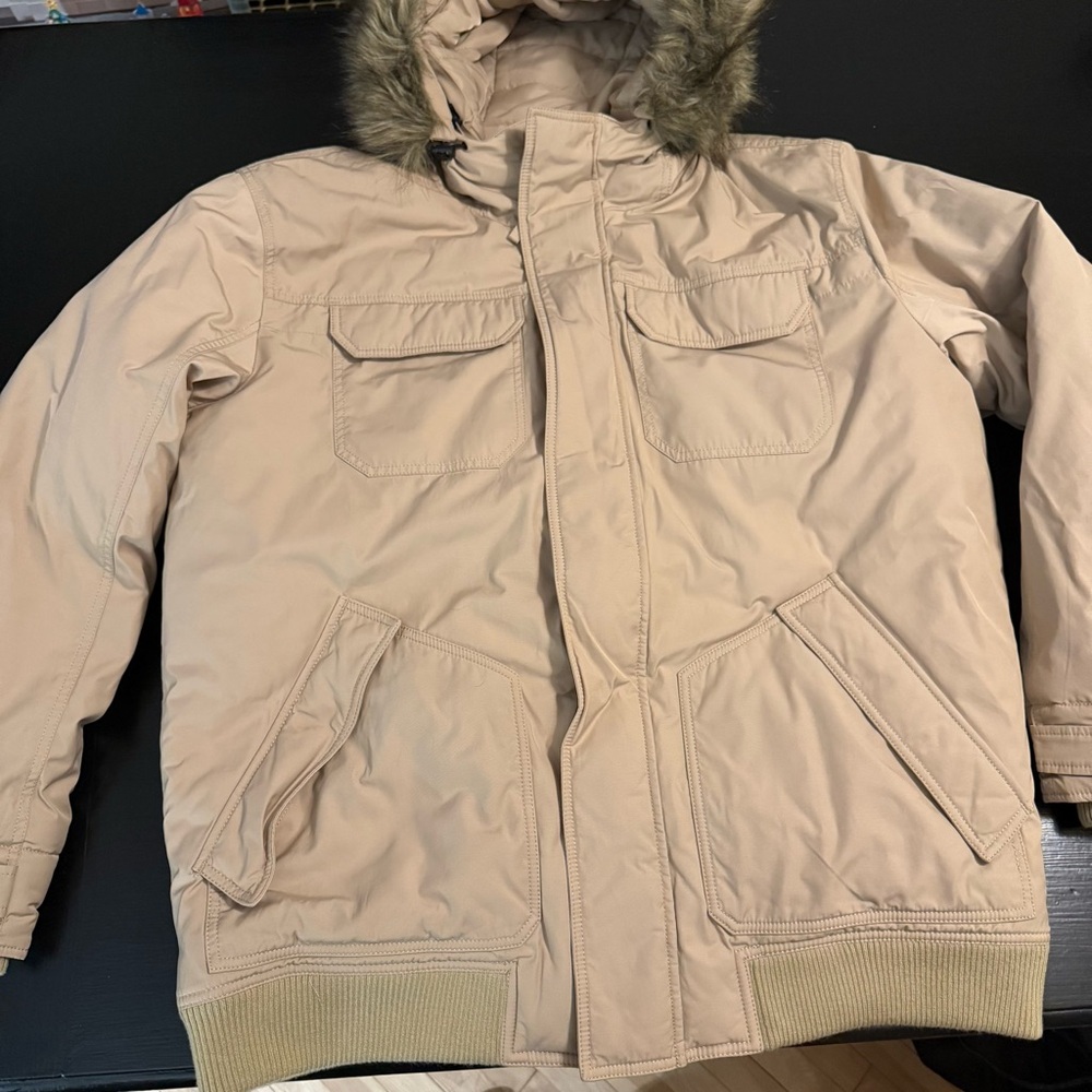 American Eagle outfitters Men's Tan Winter Jacket‎ XLT